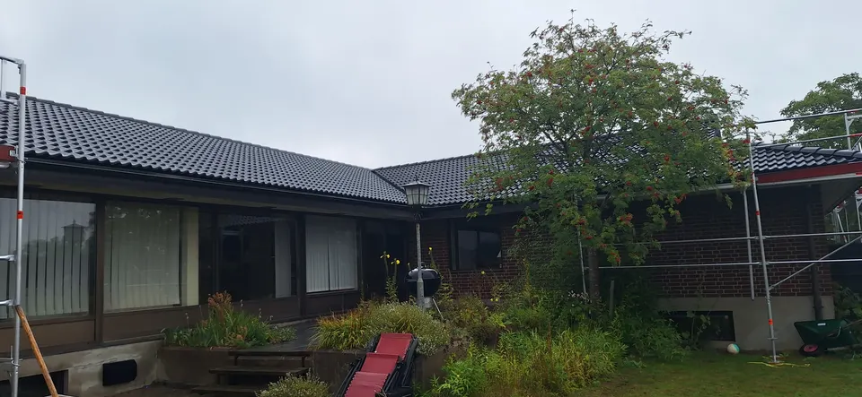 De nya pannorna &ouml;ver takvinkeln